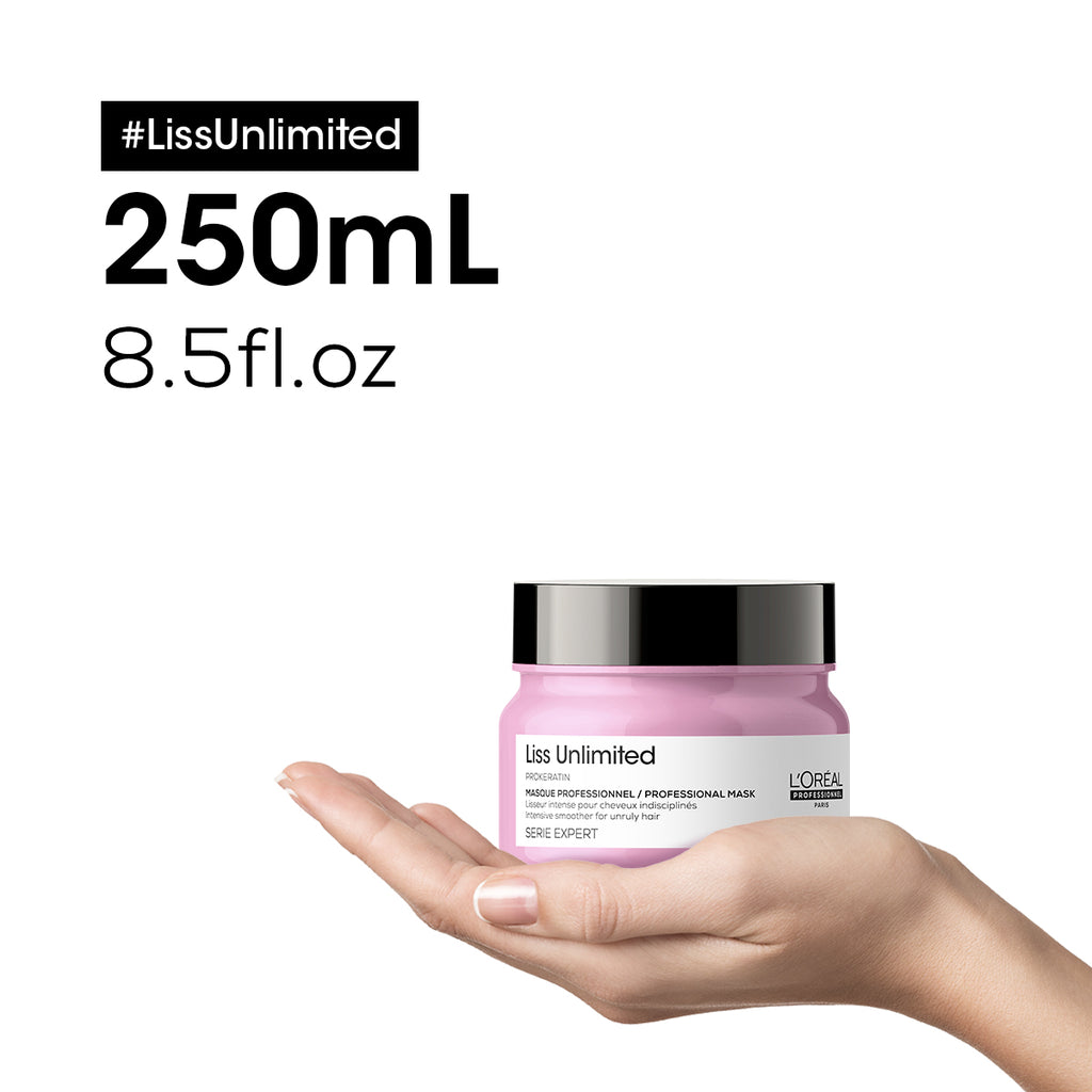 Mascarilla para cabello con frizz Liss Unlimited 250ml Loreal Professionnel