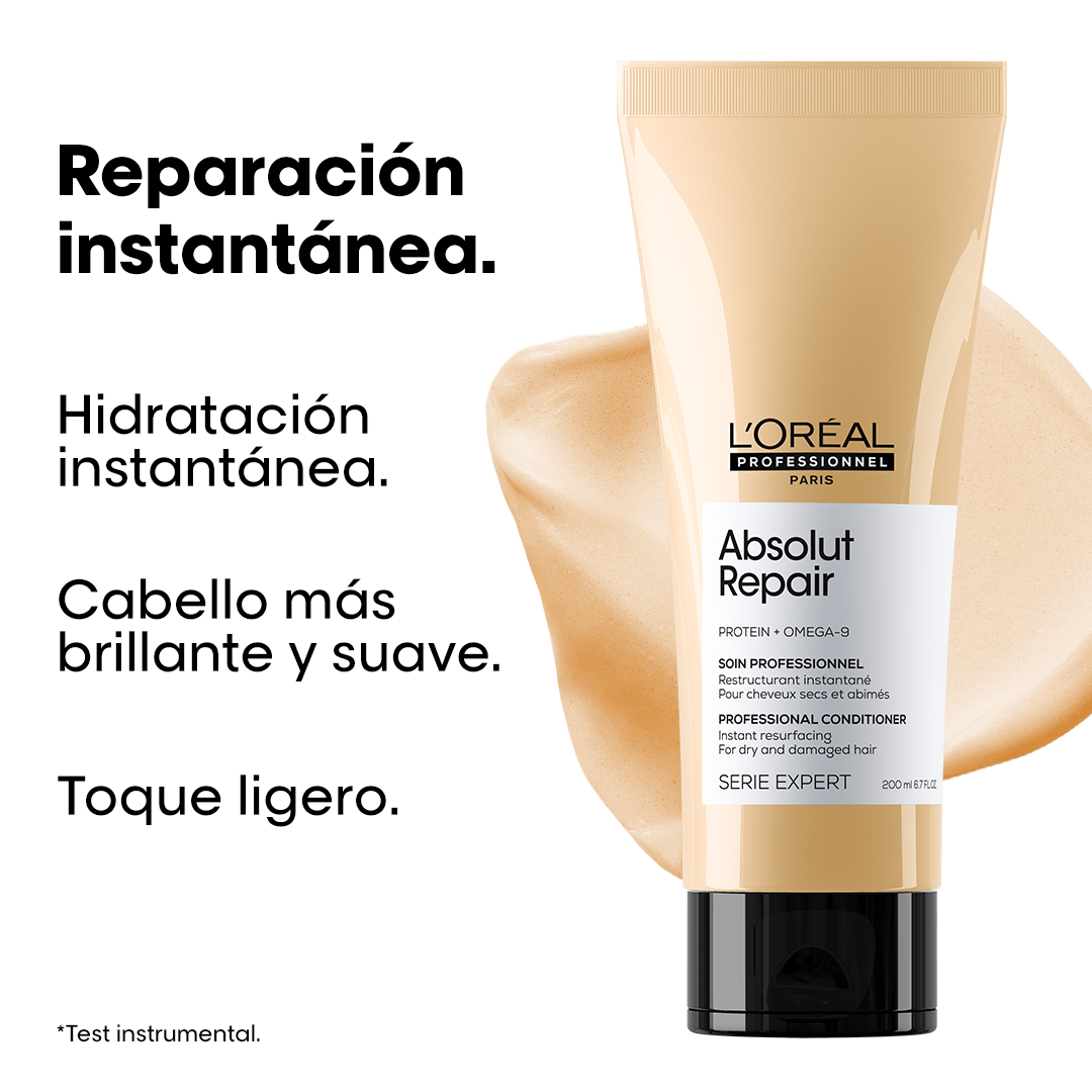 Acondicionador para cabello dañado Absolut Repair 200ml Loreal Professionnel
