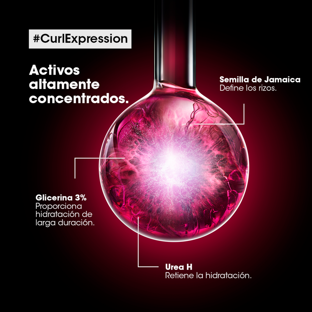 Shampoo en crema de hidratación intensa para cabello con rulos Curl Expression 300ml Loreal Professionnel