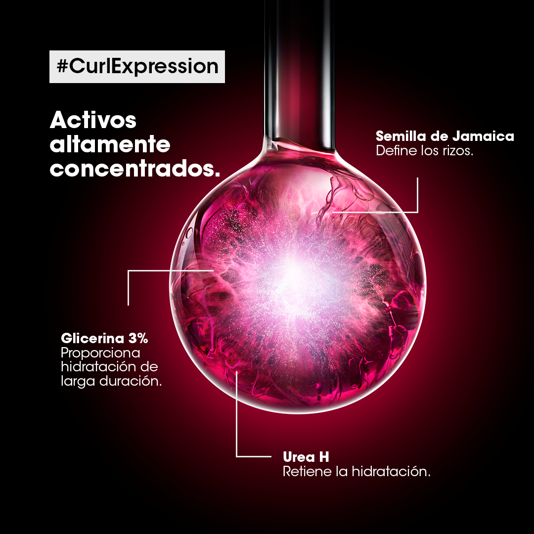 Shampoo en gel limpiador para cabello con rulos Curl Expression 500ml Loreal Professionnel