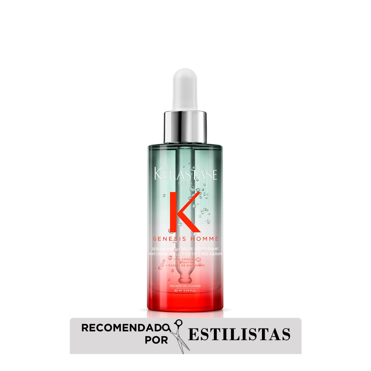 Kérastase Sérum Anti-chute Fortifiant para cabellos debilitados con tendencia a la caída Genesis Homme Serum 90ml