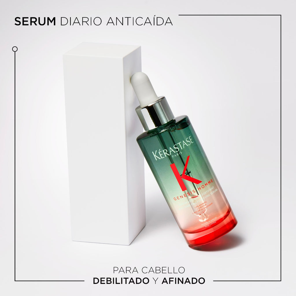 Kérastase Sérum Anti-chute Fortifiant para cabellos debilitados con tendencia a la caída Genesis Homme Serum 90ml
