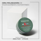 Kérastase Cera de peinado para cabellos debilitados con tendencia a afinarse Genesis Homme Cire 75ml