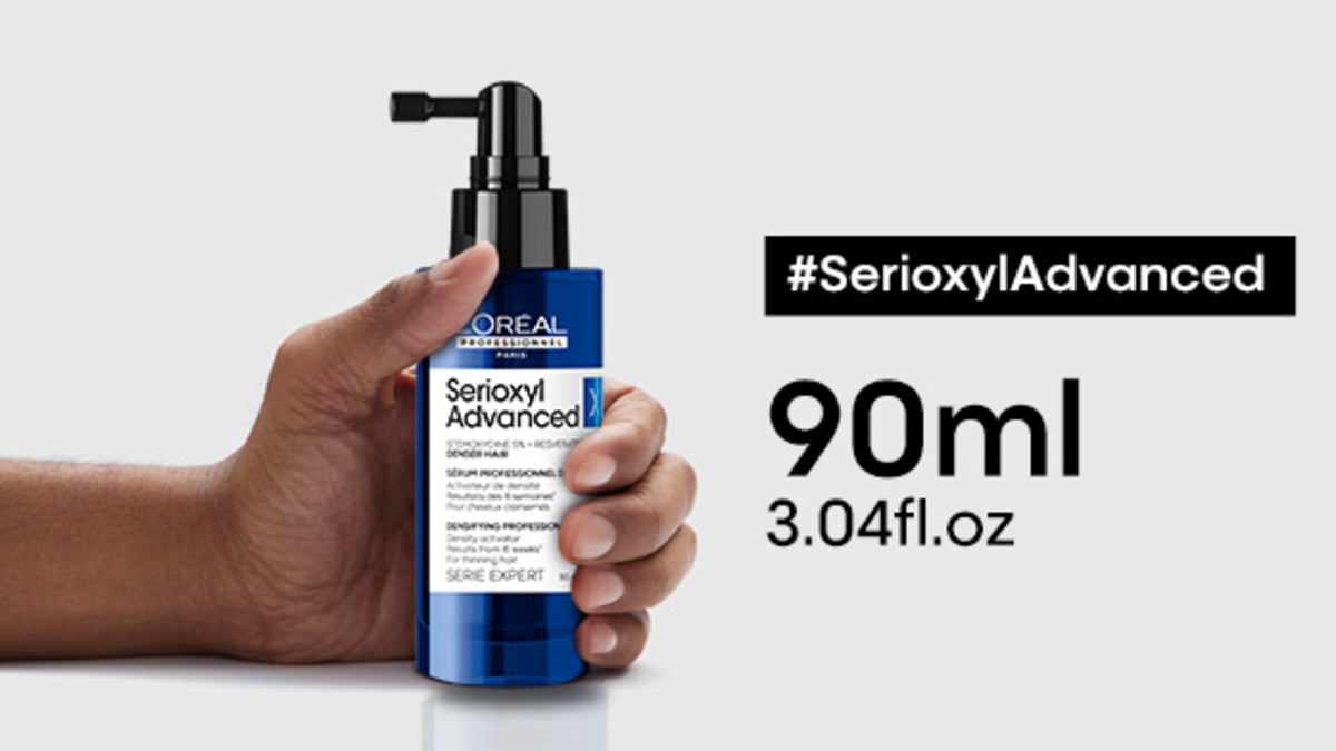 Serum que multiplica el número de cabellos con el uso diario, para más densidad Serioxyl Density 90ml Loreal Professionnel