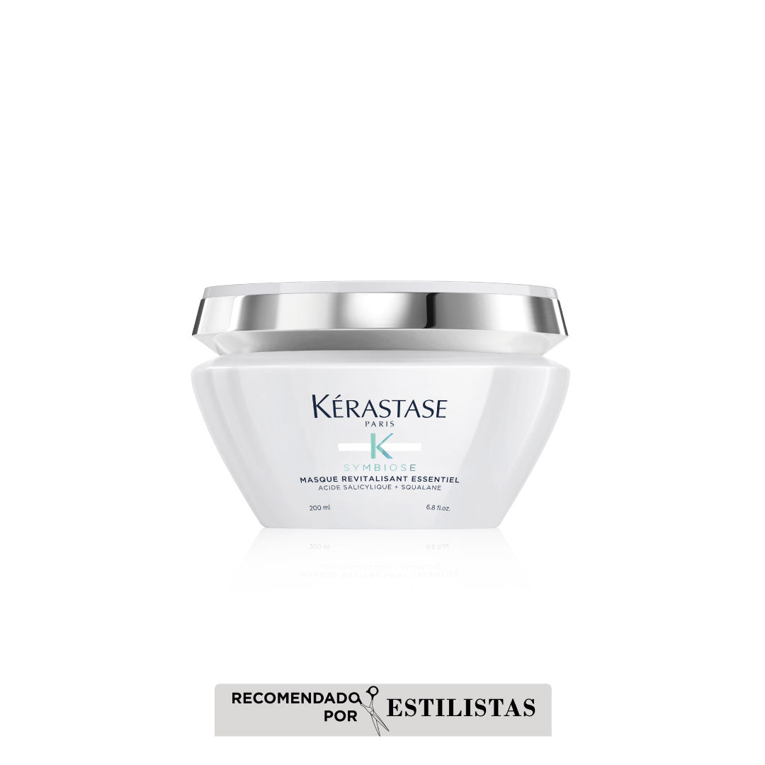Kérastase Mascarilla Symbiose Revitalisant Essentiel para cabello dañado propenso a la caspa 200ml