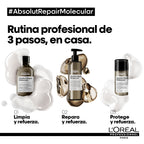 Tratamiento molecular Absolut Repair Molecular para cabello muy dañado Loreal professionnel 250 ml  