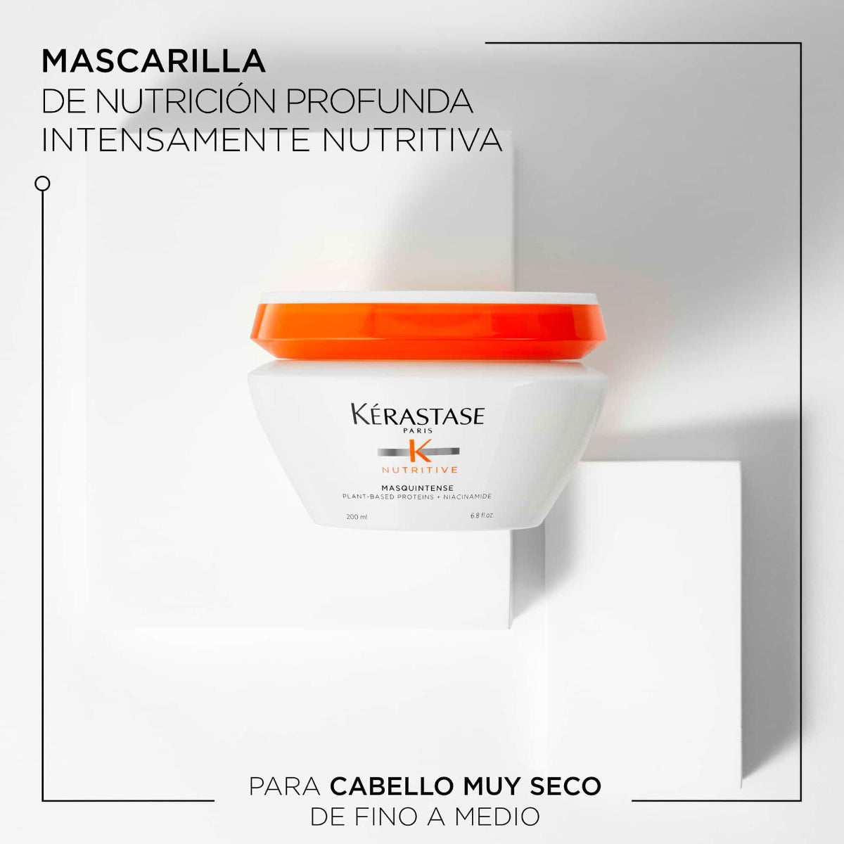 Kérastase Mascarilla Masquintense de nutrición profunda para cabello fino a medio 200ml