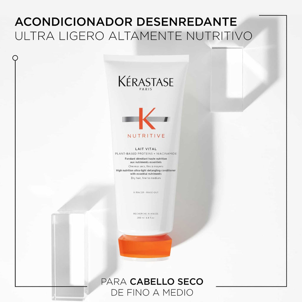 Kérastase Acondicionador Lait Vital desenredante con nutrientes esenciales 200ml 