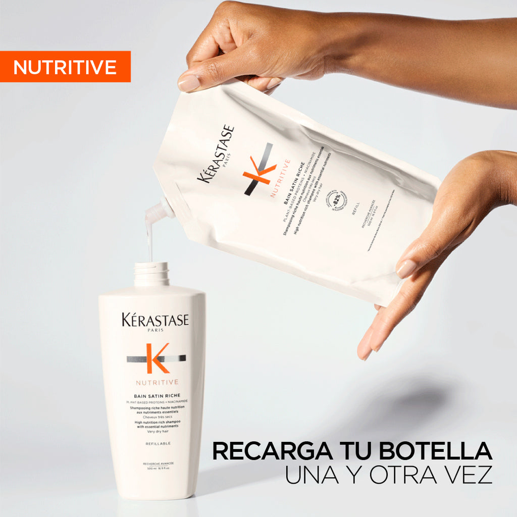 KERASTASE SHAMPOO SATIN RICHE REFILL NUTRITIVE 500ml