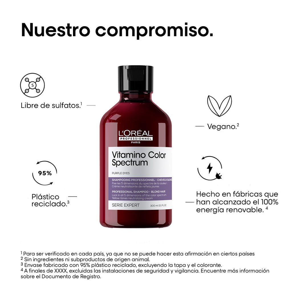 Shampoo purple vitamino color spectrum 300 ml