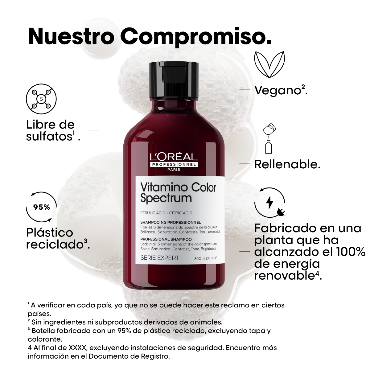 Shampoo vitamino color spectrum 300 ml