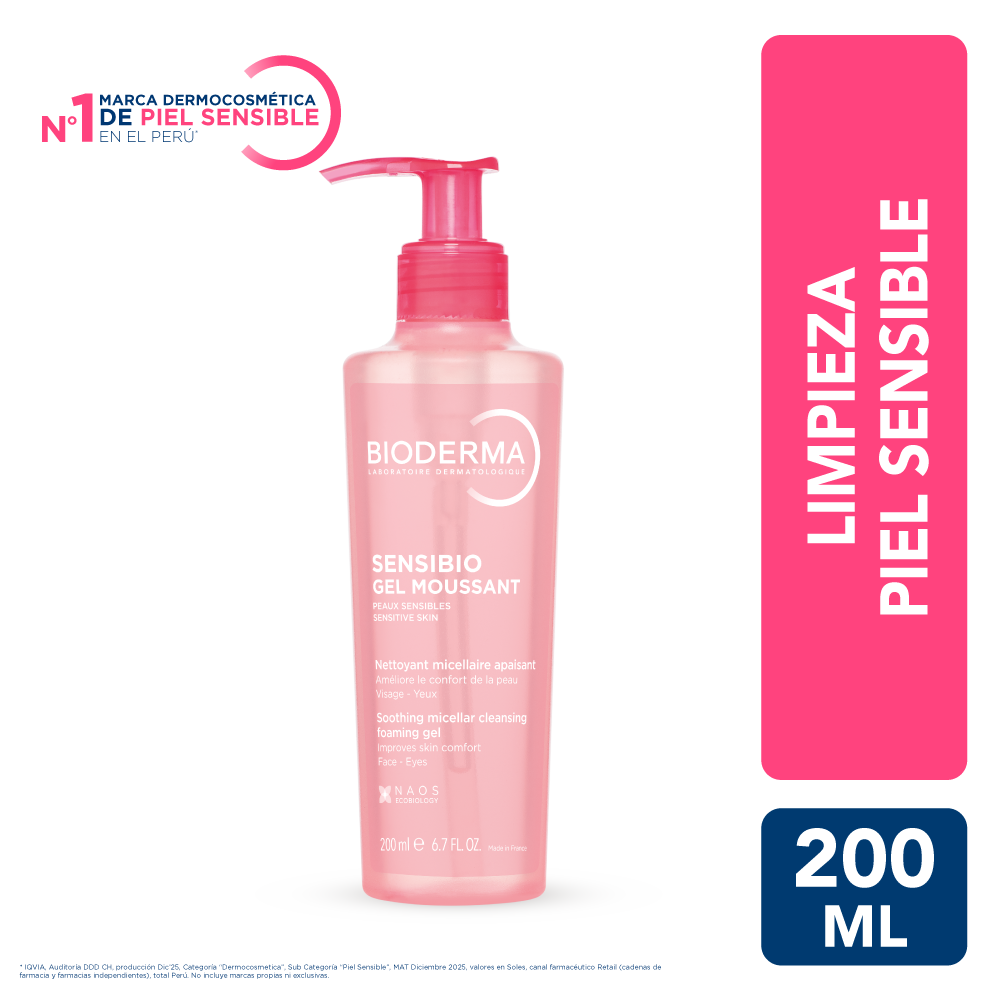 Sensibio Gel Moussant 200ml | Bioderma