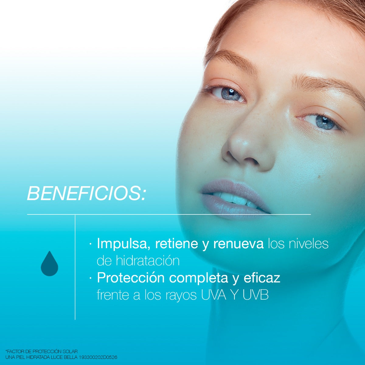 Crema Hidratante Facial en Gel Neutrogena Hydro Boost Ácido Hialurónico FPS 25 40g