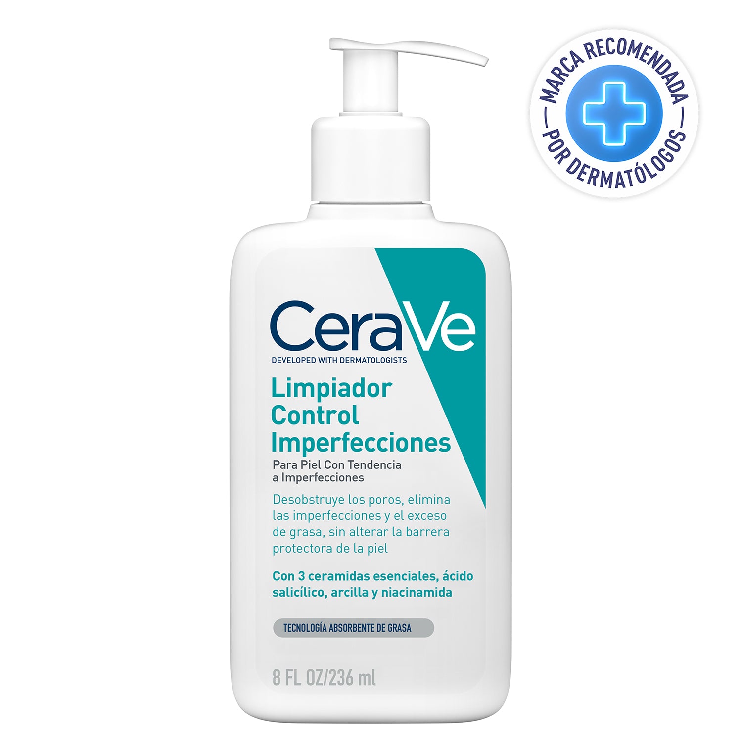 Gel Limpiador Anti-imperfecciones Blemish Control 236ml | CeraVe