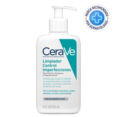 Gel Limpiador Anti-imperfecciones Blemish Control 236ml | CeraVe