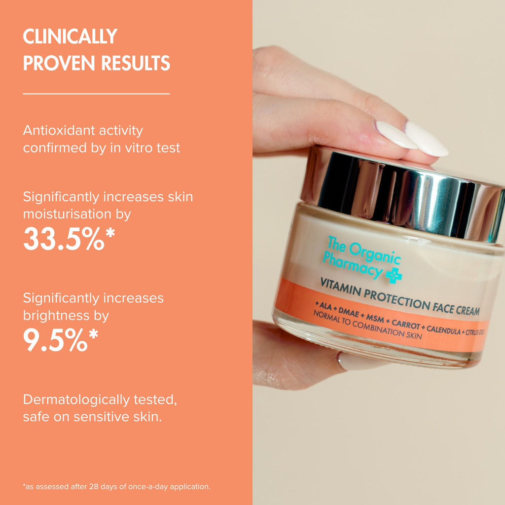 Vitamin Protection Face Cream 50ml | The Organic Pharmacy
