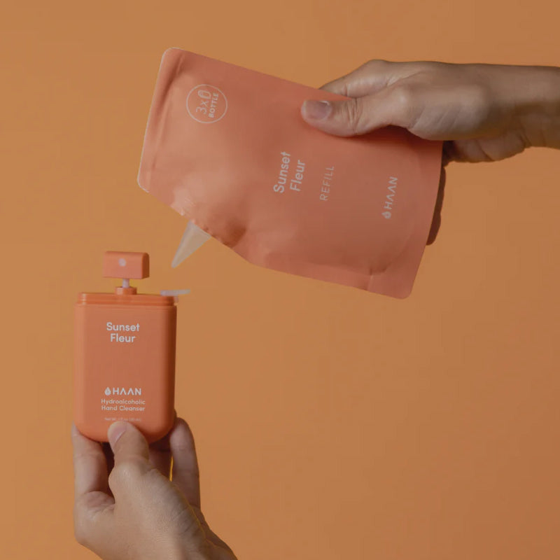 Gel Sanitizer desinfectante de manos HAAN Sunset Fleur 30ml
