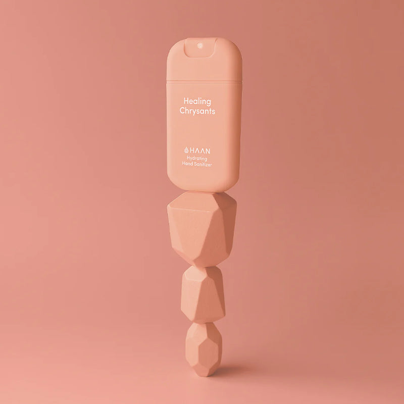 Gel Sanitizer desinfectante de manos HAAN healing Chysants Bottle 30ml