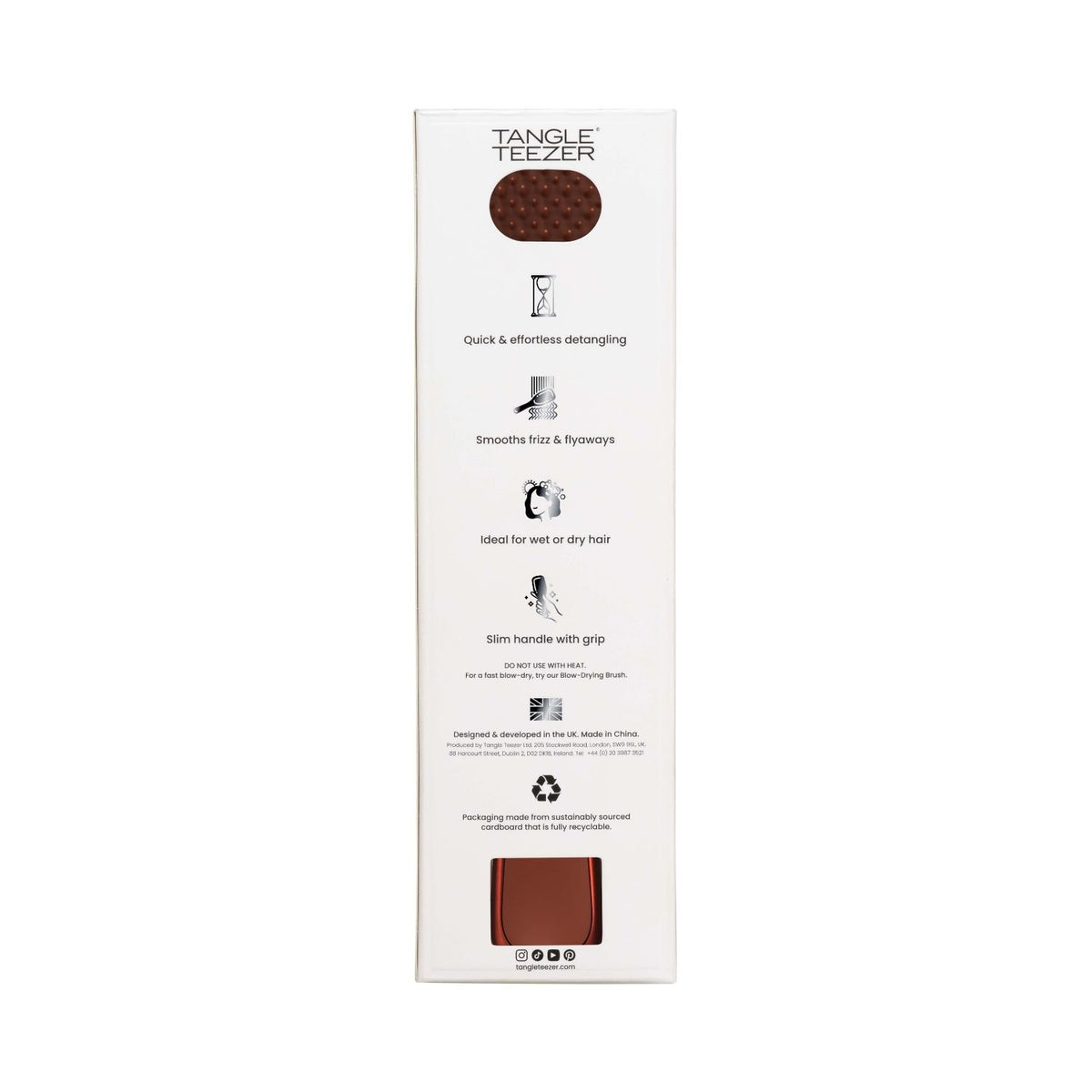 Ultimate Detangler Chrome Chocolate Bronze | Tangle Teezer