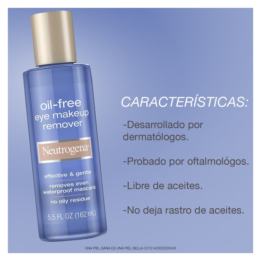 Desmaquillante Ojos Neutrogena Oil Free 162ml