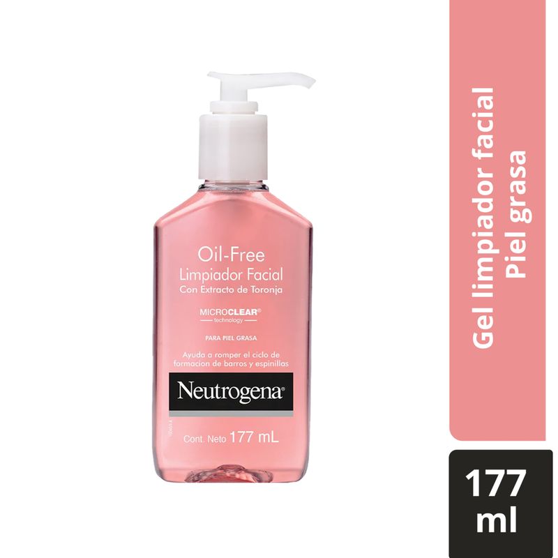 Neutrogena Limpiador Facial Grapefruit 177ml