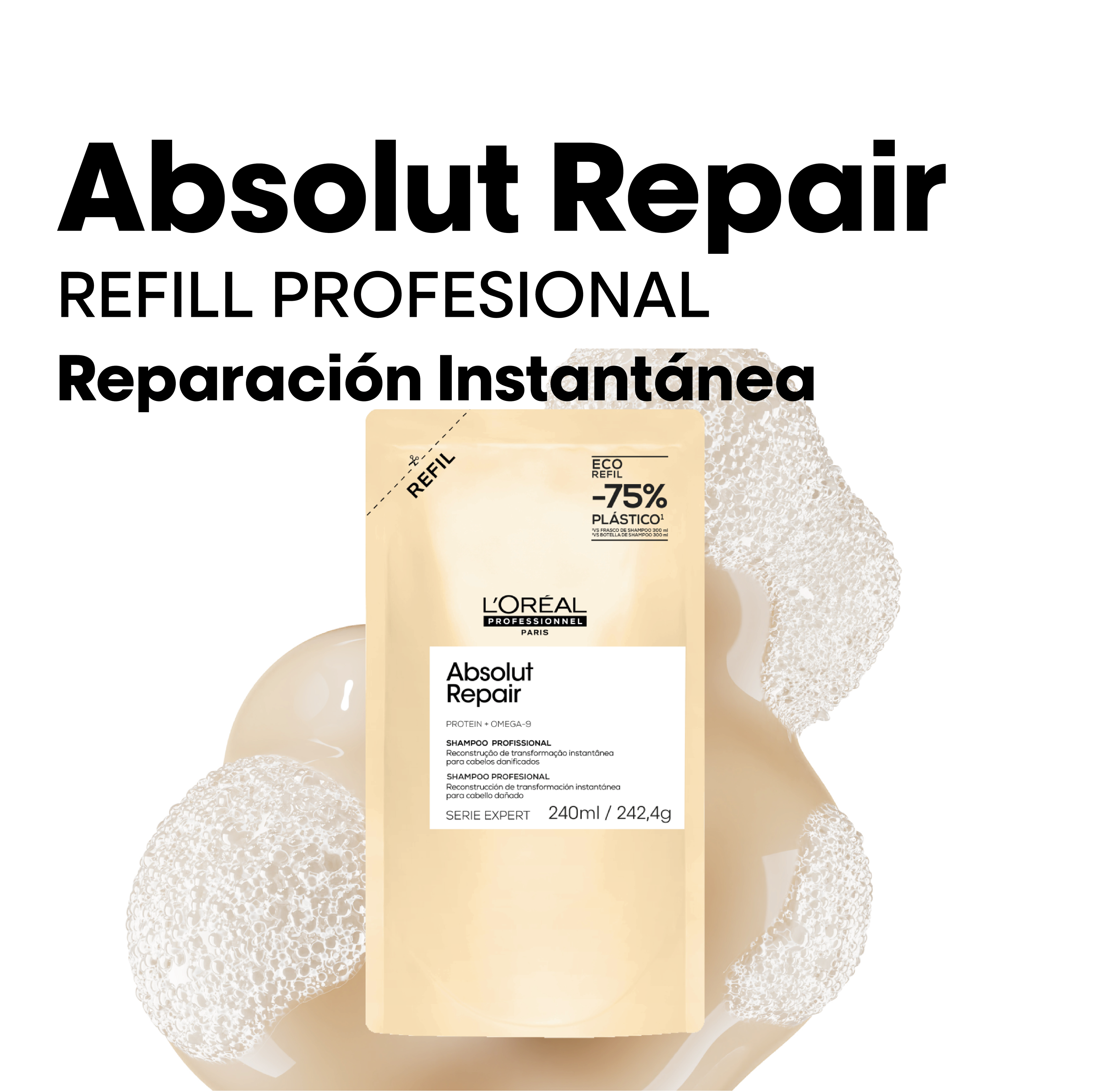 Shampoo Absolut Repair 240ml | Loreal Professionnel