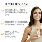 Protector Solar Oil Control Toque Seco Tono Claro Spf 50 50Ml | Eucerin
