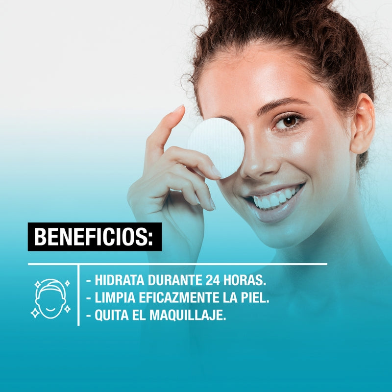 Agua Micelar Desmaquillante Neutrogena Hydro Boost Ácido Hialurónico 400 ml