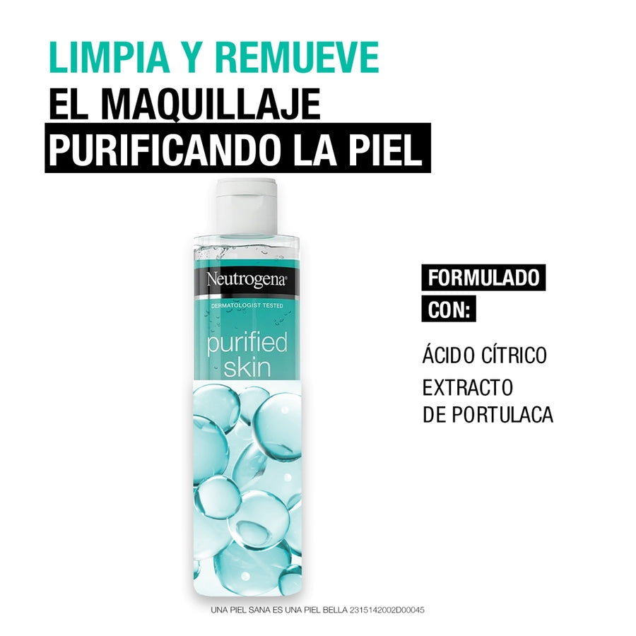 Neutrogena Agua micelar PURIFIED SKIN 7 en 1 x 400ml
