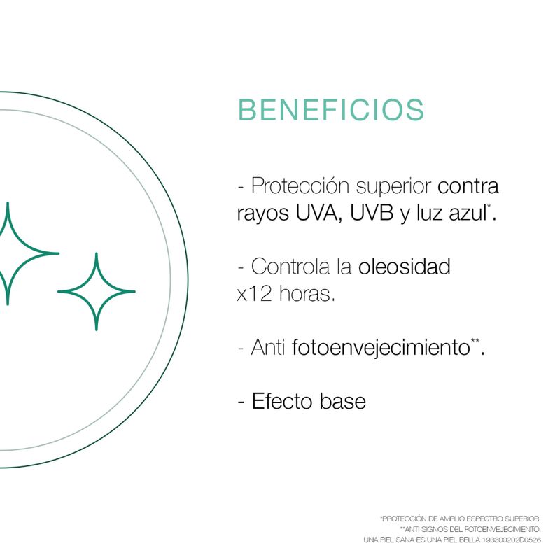 Protector Solar Facial Neutrogena Sun fresh Derm care Tono claro FPS 70 40g