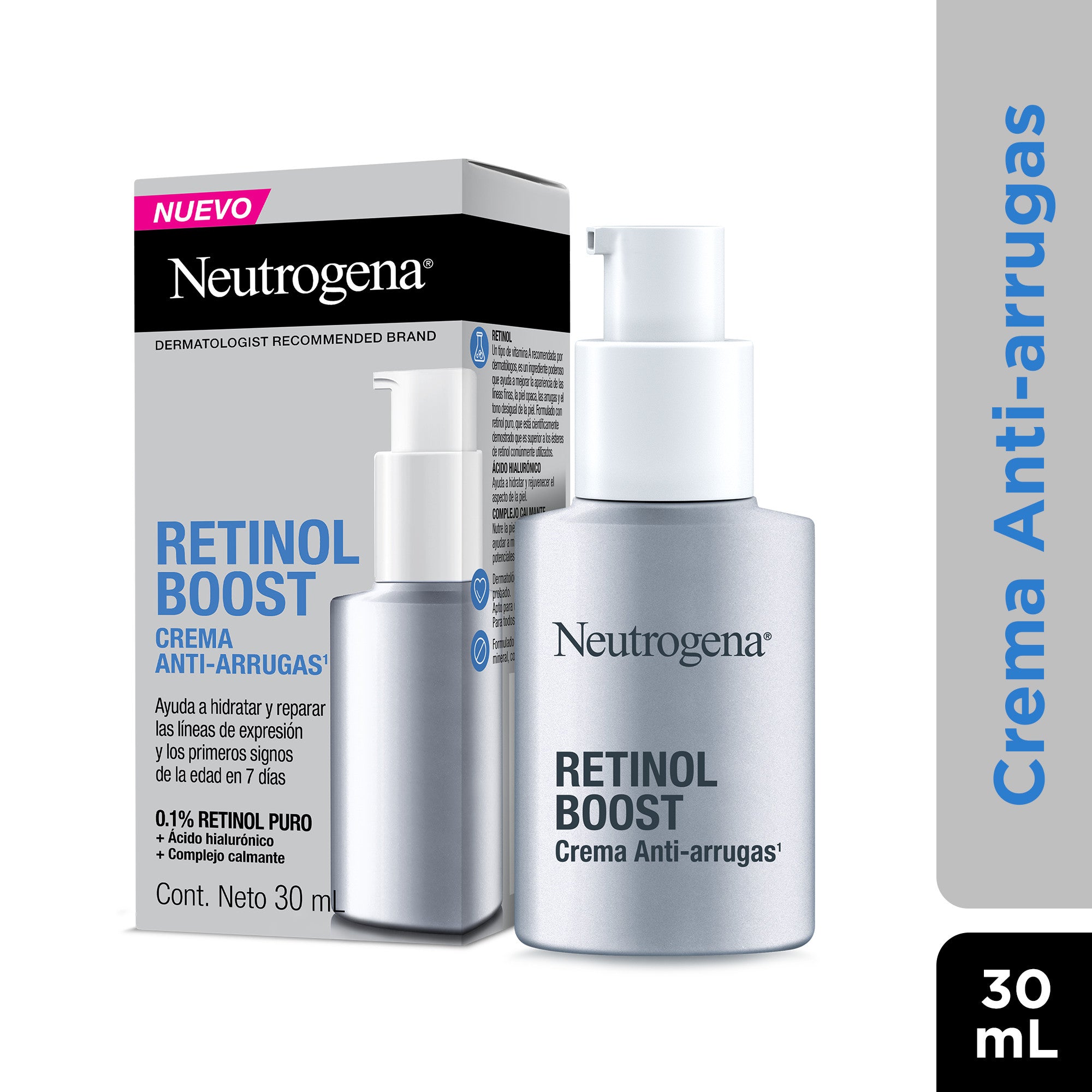 Retinol Boost Crema Anti-Arrugas | Neutrogena