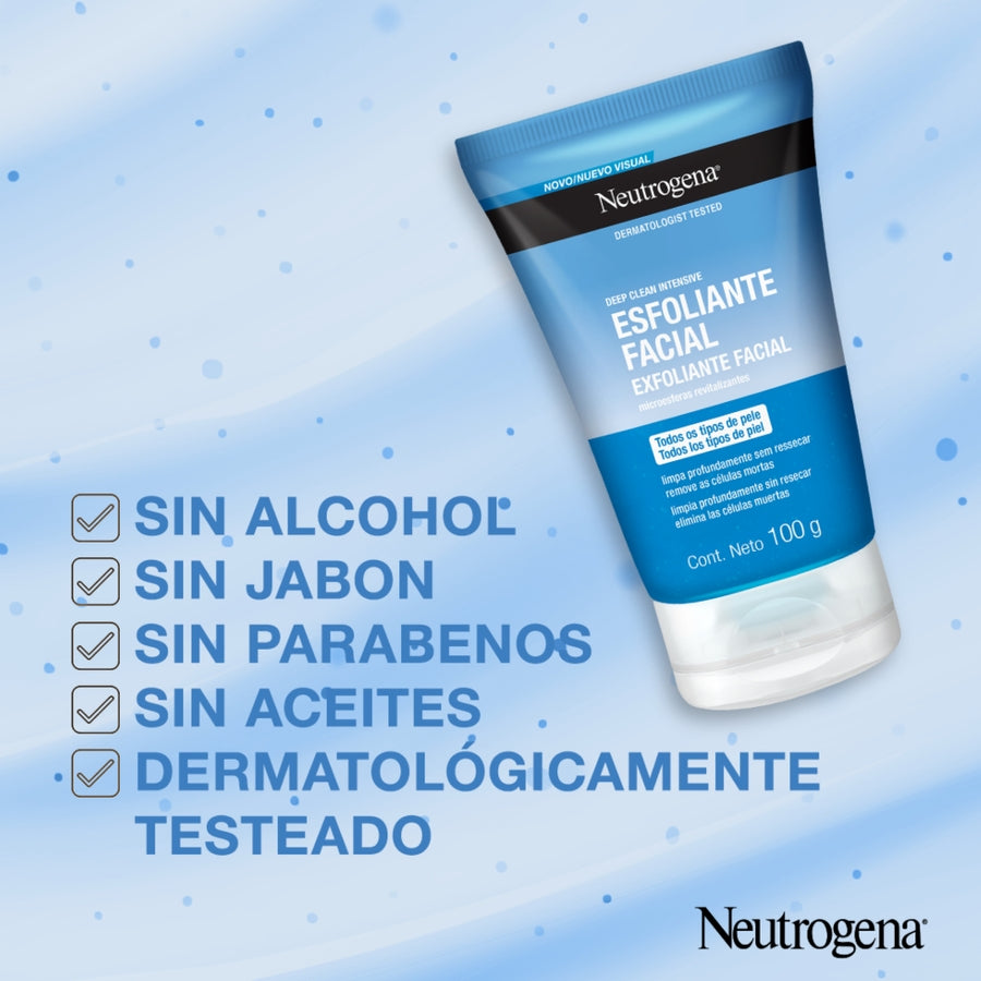 Neutrogena Exfoliante Facial Deep Clean Energizing 100ml