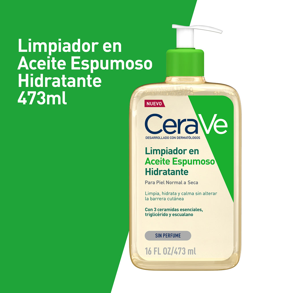 Limpiador En Aceite Espumoso Hidratante 473Ml | Cerave