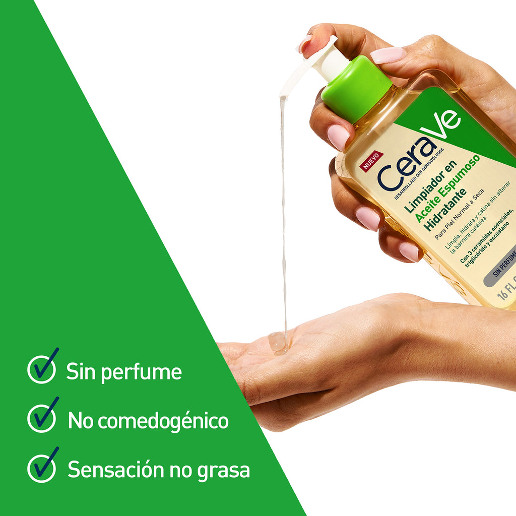 Limpiador En Aceite Espumoso Hidratante 473Ml | Cerave