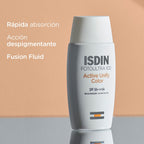 Protector Solar FOTOULTRA ISDIN ACTIVE UNIFY COLOR SPF 50 - 50ml - Bloqueador