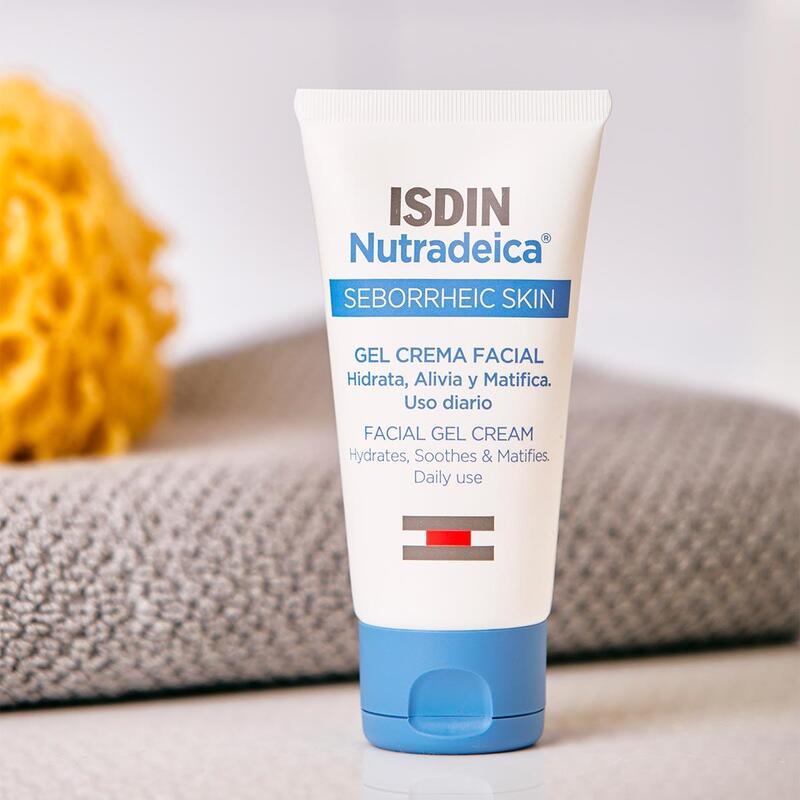 ISDIN NUTRADEICA GEL CREMA FACIAL 50ml - Gel crema facial para pieles con piel excesivamente grasa