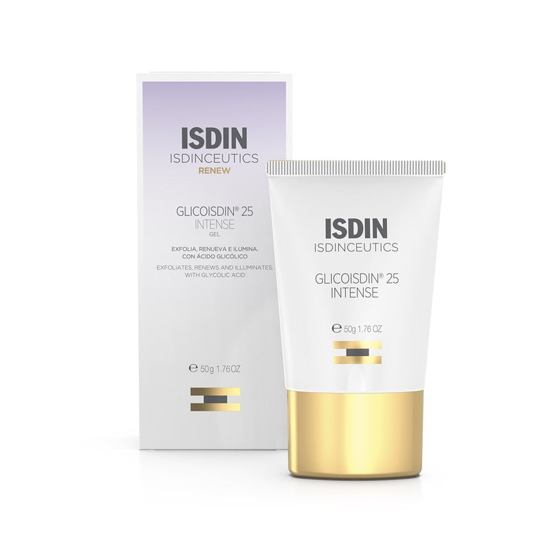 GLICOISDIN 25% GEL 50 ml - Gel facial con efecto peeling con ácido glicólico - Antiedad