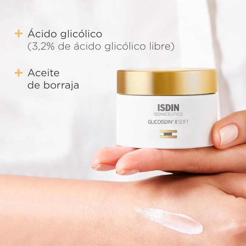 Crema Facial Isdin Glicoisdin 8% Soft Efecto Peeling
