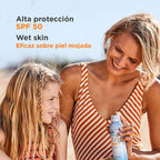 Protector Solar ISDIN TRANSPARENT SPRAY WET SKYN PED - 250 ml  - Bloqueador corporal