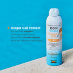 Protector Solar ISDIN TRANSPARENT SPRAY WET SKYN PED - 250 ml  - Bloqueador corporal