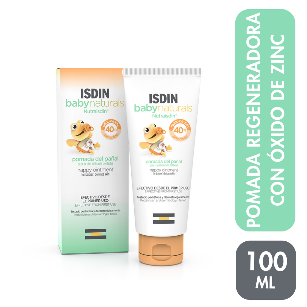 Isdin Babynaturals Pomada de Pañal Regeneradora 100ml