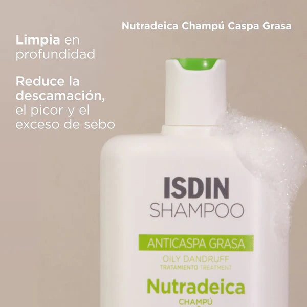 Isdin Nutradeica Shampoo Anticaspa Grasa 200 ml