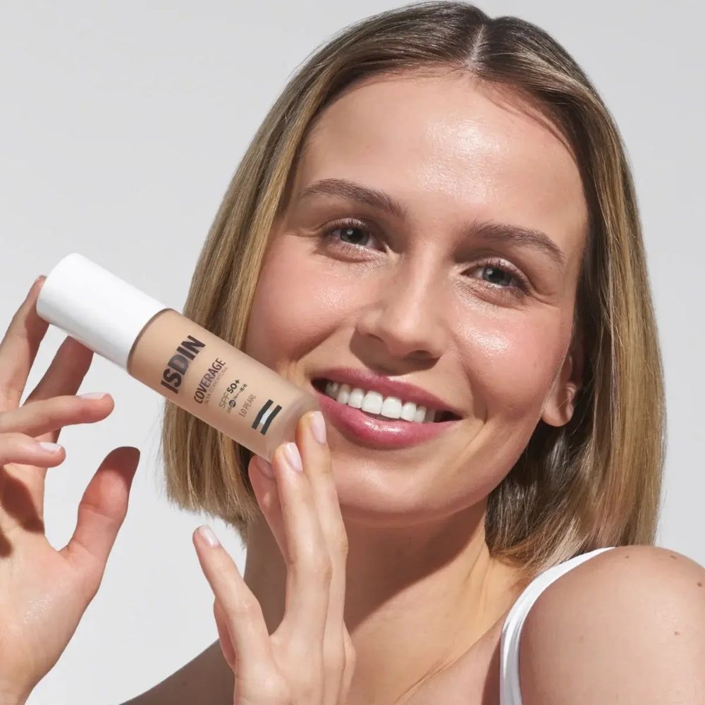 Base de Maquillaje Isdin Coverage 1.0 Pearl Spf50+ 30 Gr | Isdin