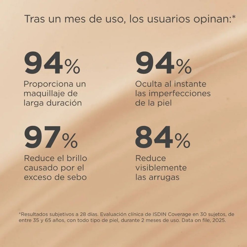 Base de Maquillaje Isdin Coverage 1.0 Pearl Spf50+ 30 Gr | Isdin