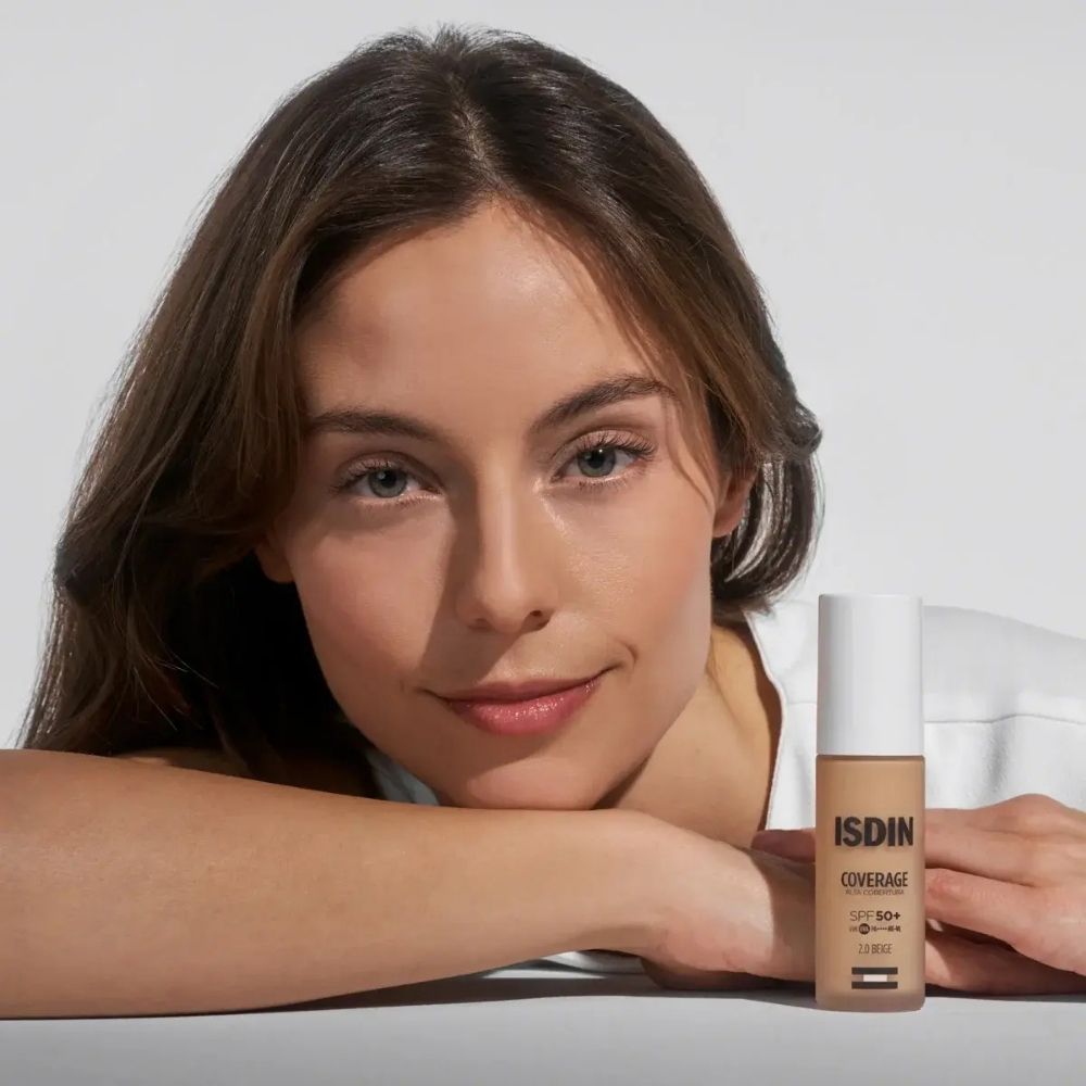 Base de Maquillaje Isdin Coverage  2.0 Beige Spf50+ 30 Gr | Isdin