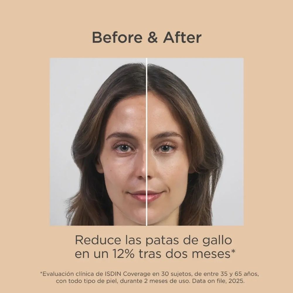 Base de Maquillaje Isdin Coverage  2.0 Beige Spf50+ 30 Gr | Isdin