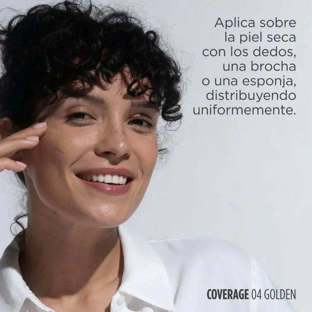 Base de Maquillaje Isdin Coverage 4.0 Golden Spf50+ 30 Gr