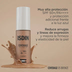 Base de Maquillaje Isdin Coverage 5.0 Bronze Spf50+ 30 Gr