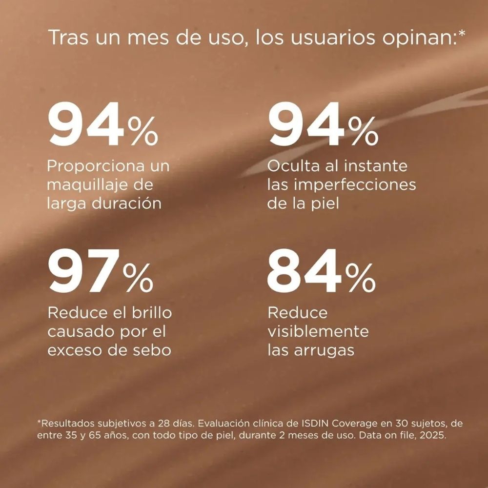Base de Maquillaje Isdin Coverage 5.0 Bronze Spf50+ 30 Gr