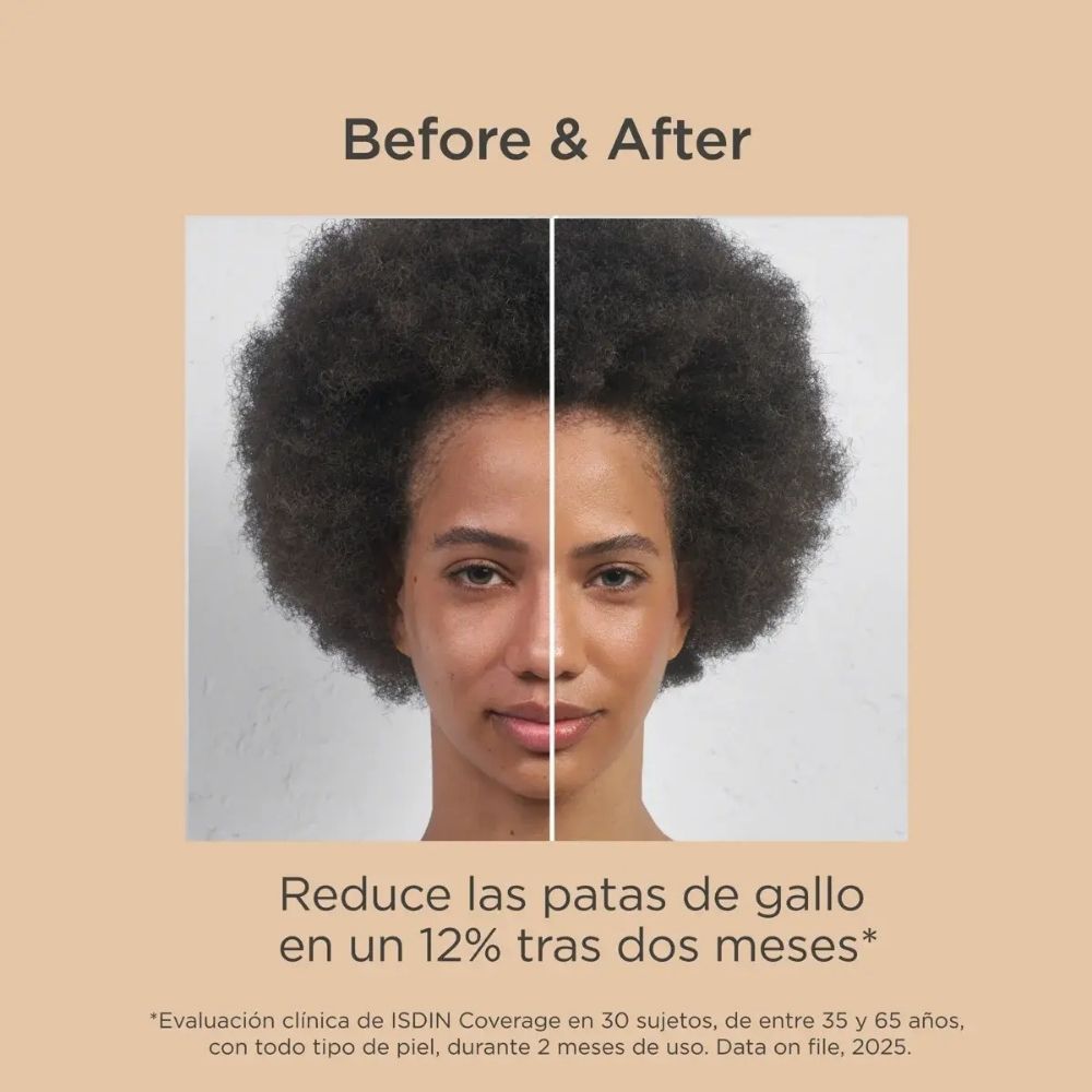 Base de Maquillaje Isdin Coverage 5.0 Bronze Spf50+ 30 Gr